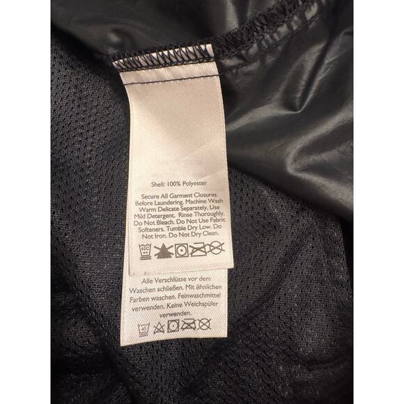 Eddie Bauer Women's Lightweight Packable Rain/Wind Jacket Size XL Black/Pink - Picture 6 of 6